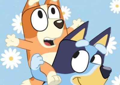 Детска торта Блуи Bluey за детски рожден ден в Парти ленд София детски парти център