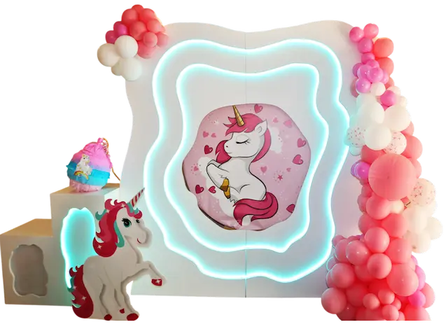 balonena-dekoracia-ednorog-unicorn-animator-detsko- parti-s- ednorog-kids-party-unicorn Балонена декорация еднорог