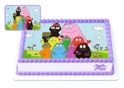 Детска торта на тема Барбарони – Barbapapa