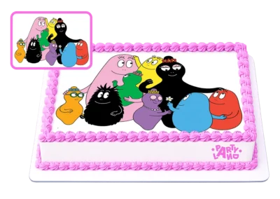 Детска торта на тема Барбарони – Barbapapa