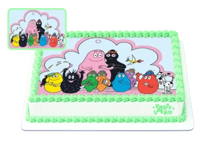 Детска торта на тема Барбарони – Barbapapa