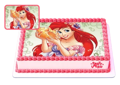 Детска торта на тема Ариел – Малката русалка – The Little Mermaid детски парти клуб в София Детски парти център детски рожден ден