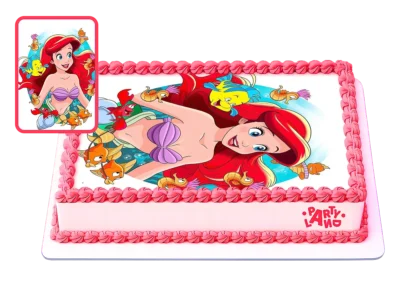 Детска торта на тема Ариел – Малката русалка – The Little Mermaid детски парти клуб в София Детски парти център детски рожден ден