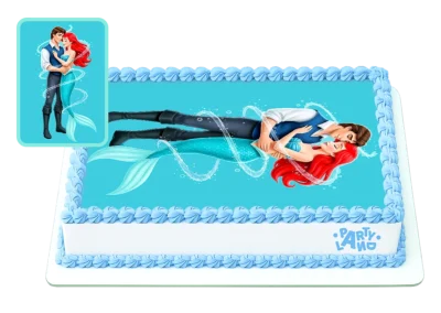 Детска торта на тема Ариел – Малката русалка – The Little Mermaid детски парти клуб в София Детски парти център детски рожден ден