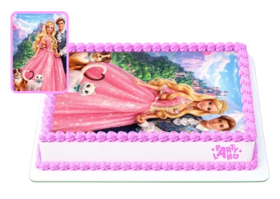 Детска торта на тема Барби – Barbie детски парти клуб в София детски парти център София детски рожден ден