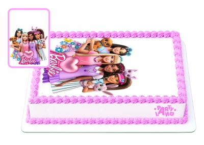 Детска торта на тема Барби – Barbie детски парти клуб в София детски парти център София детски рожден ден
