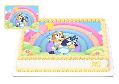 Детска торта на тема Блуи – Bluey