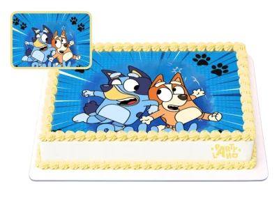 Детска торта на тема Блуи – Bluey