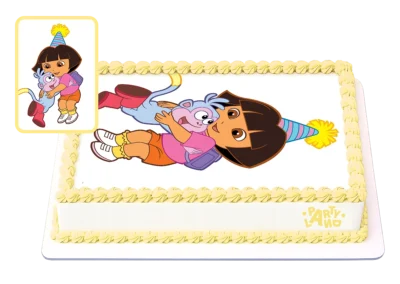 Детска торта на тема Дора Изследователката – Dora the Explorer