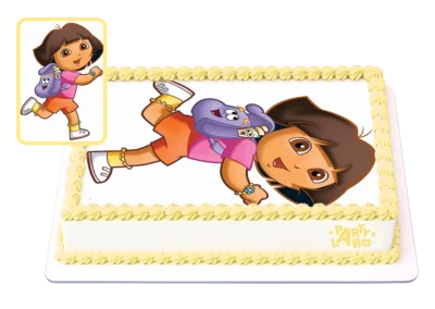 Детска торта на тема Дора Изследователката – Dora the Explorer