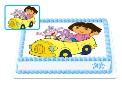 Детска торта на тема Дора Изследователката – Dora the Explorer