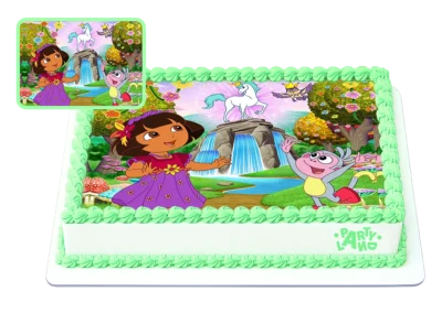 Детска торта на тема Дора Изследователката – Dora the Explorer