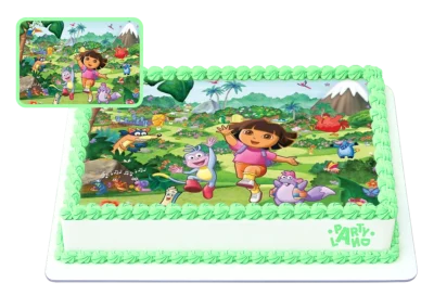 Детска торта на тема Дора Изследователката – Dora the Explorer