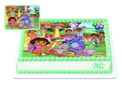 Детска торта на тема Дора Изследователката – Dora the Explorer