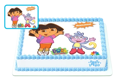Детска торта на тема Дора Изследователката – Dora the Explorer