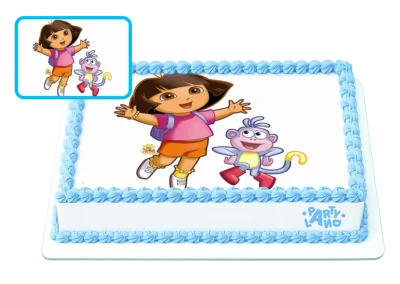 Детска торта на тема Дора Изследователката – Dora the Explorer