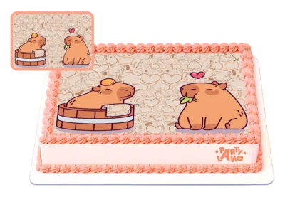 Детска торта на тема Капибара – Capybara