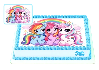 Детска торта на тема Малките понита – My Little Pony