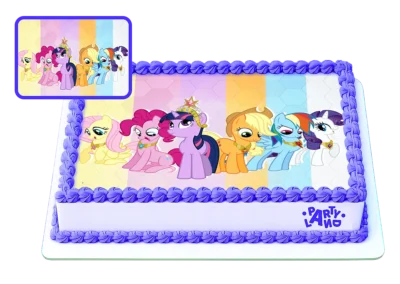 Детска торта на тема Малките понита – My Little Pony