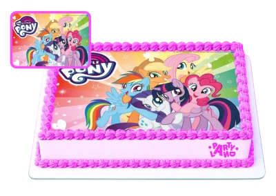 Детска торта на тема Малките понита – My Little Pony