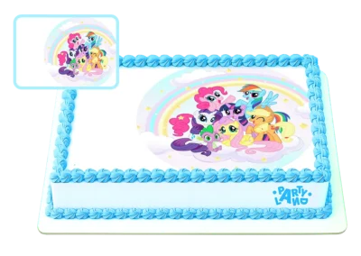 Детска торта на тема Малките понита – My Little Pony