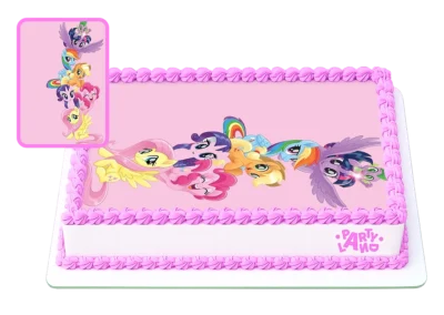 Детска торта на тема Малките понита – My Little Pony