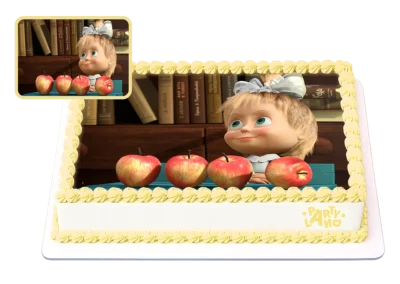 Детска торта на тема Маша и Мечока – Masha and the Bear