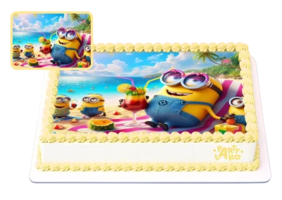 Детска торта на тема Миньон и Миньони – Аз, проклетникът – Minions – Despicable Me