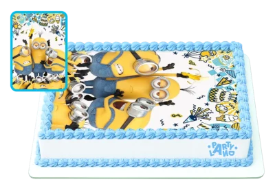 Детска торта на тема Миньон и Миньони – Аз, проклетникът – Minions – Despicable Me