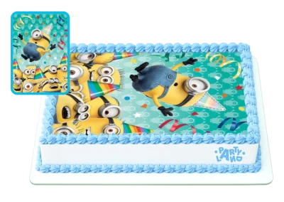 Детска торта на тема Миньон и Миньони – Аз, проклетникът – Minions – Despicable Me