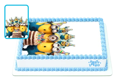Детска торта на тема Миньон и Миньони – Аз, проклетникът – Minions – Despicable Me