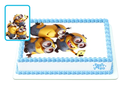 Детска торта на тема Миньон и Миньони – Аз, проклетникът – Minions – Despicable Me