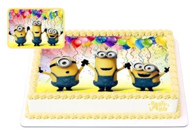 Детска торта на тема Миньон и Миньони – Аз, проклетникът – Minions – Despicable Me