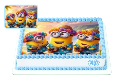 Детска торта на тема Миньон и Миньони – Аз, проклетникът – Minions – Despicable Me