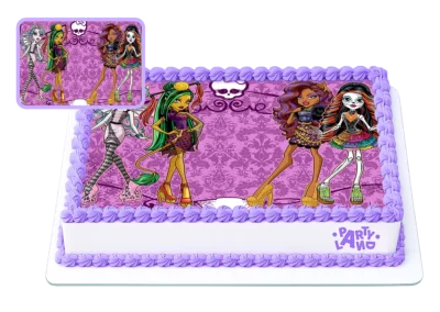 Детска торта на тема Монстър Хай – Monster High