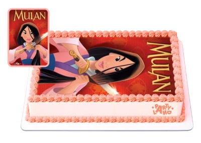 Детска торта на тема Мулан – Mulan