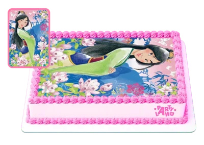 Детска торта на тема Мулан – Mulan