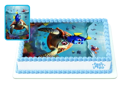 Детска торта на тема Немо – Търсенето на Немо – Finding Nemo