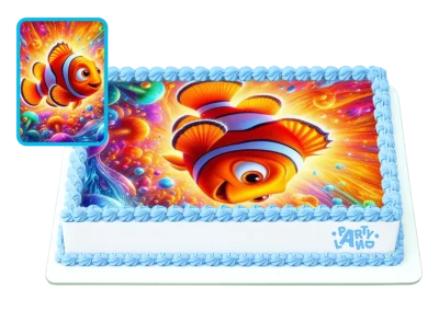 Детска торта на тема Немо – Търсенето на Немо – Finding Nemo