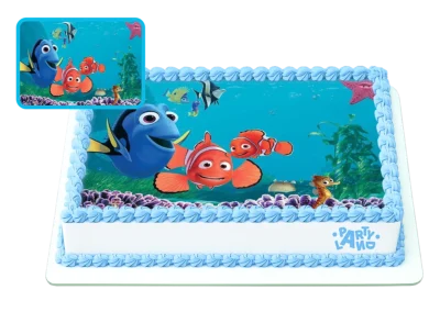 Детска торта на тема Немо – Търсенето на Немо – Finding Nemo