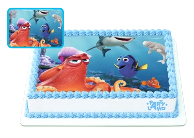 Детска торта на тема Немо – Търсенето на Немо – Finding Nemo