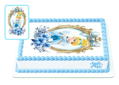 Детска торта на тема Пепеляшка – Cinderella