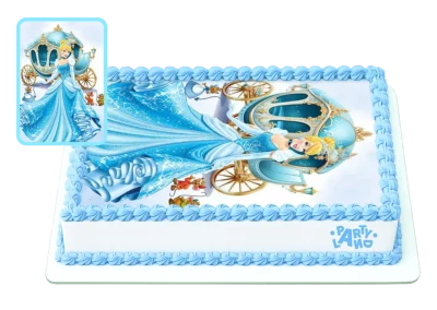 Детска торта на тема Пепеляшка – Cinderella