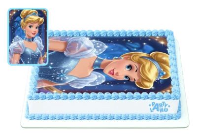 Детска торта на тема Пепеляшка – Cinderella