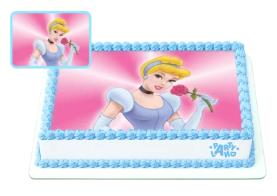 Детска торта на тема Пепеляшка – Cinderella