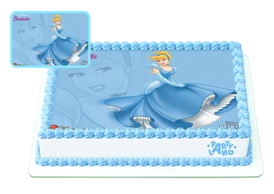Детска торта на тема Пепеляшка – Cinderella