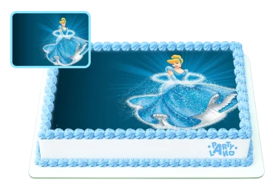 Детска торта на тема Пепеляшка – Cinderella