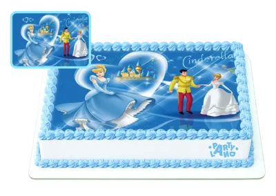 Детска торта на тема Пепеляшка – Cinderella