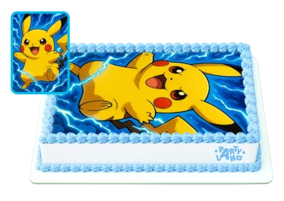 Детска торта на тема Покемон – Pokémon с Пикачу – Pikachu