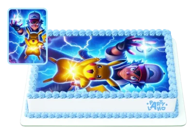 Детска торта на тема Покемон – Pokémon с Пикачу – Pikachu